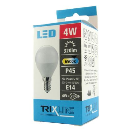 LED Żarówka E14/4W/230V 6500K