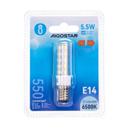 LED Żarówka E14/5,5W/230V 6500K - Aigostar