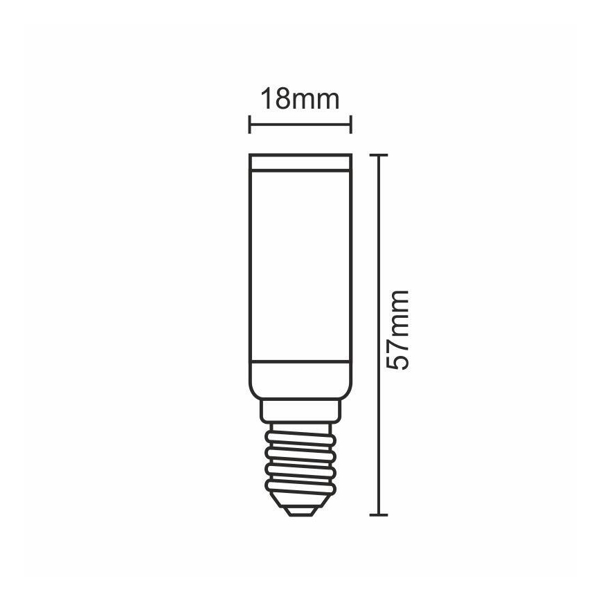 LED Żarówka E14/5W/230V 4000K