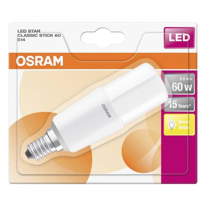 LED Żarówka E14/8W/230V 2700K - Osram