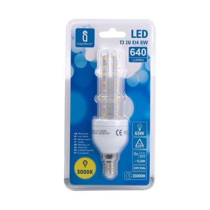 LED Żarówka E14/8W/230V 3000K - Aigostar