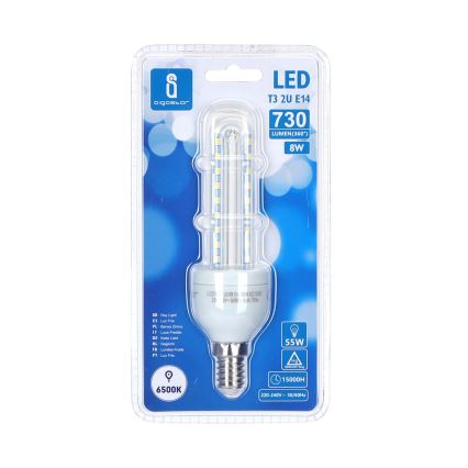 LED Żarówka E14/8W/230V 6500K - Aigostar