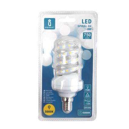 LED Żarówka E14/9W/230V 3000K - Aigostar