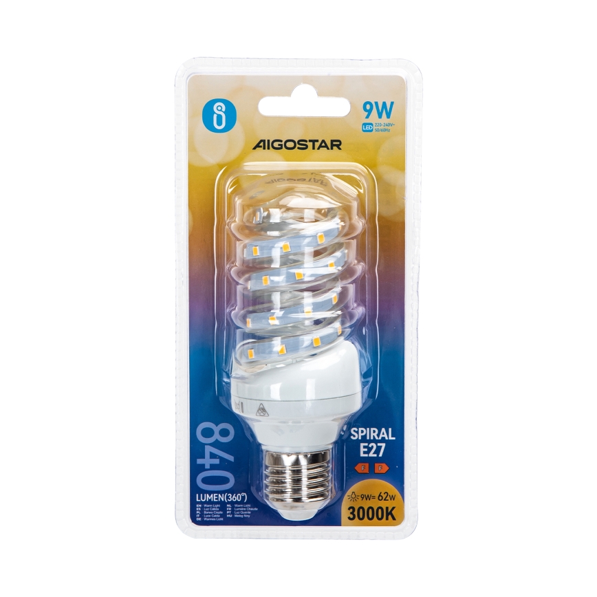 LED Żarówka E14/9W/230V 6500K - Aigostar