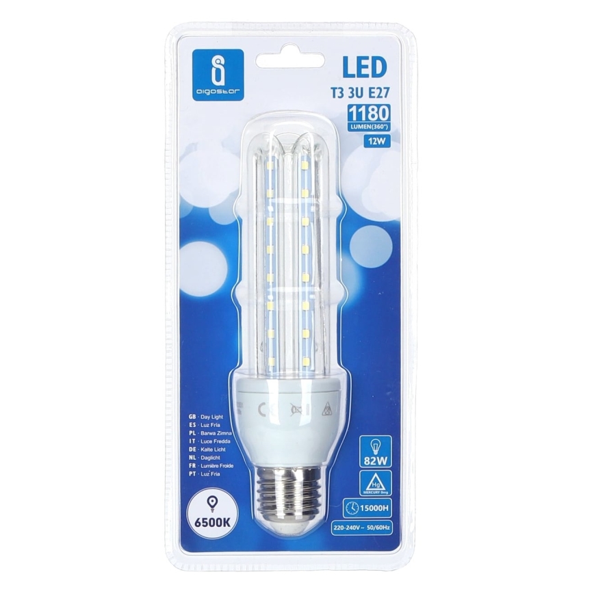 LED Żarówka E27/12W/230V 6500K - Aigostar