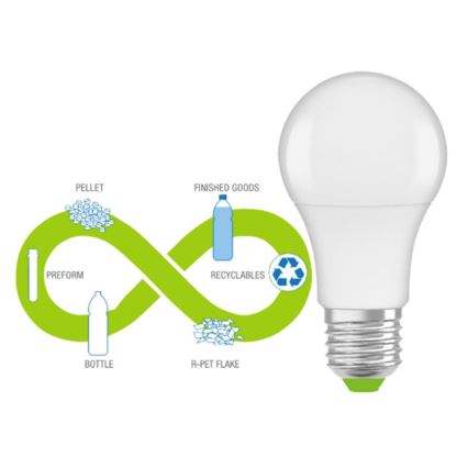Żarówka LED z recyklingowanego plastiku E27/13W/230V 2700K - Ledvance