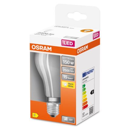 LED Żarówka E27/17W/230V 2700K - Osram