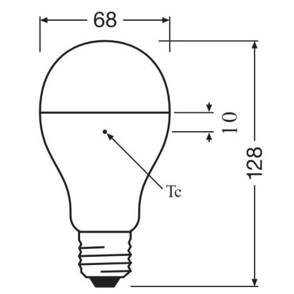 LED Żarówka E27/19W/230V 2700K - Osram