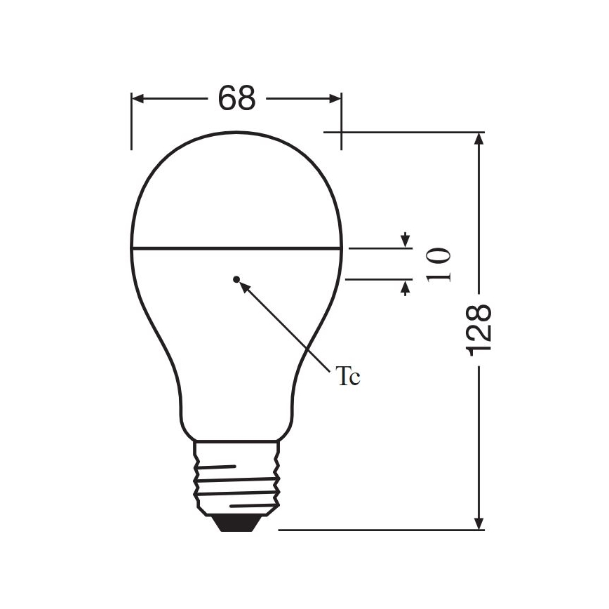 LED Żarówka E27/19W/230V 2700K - Osram