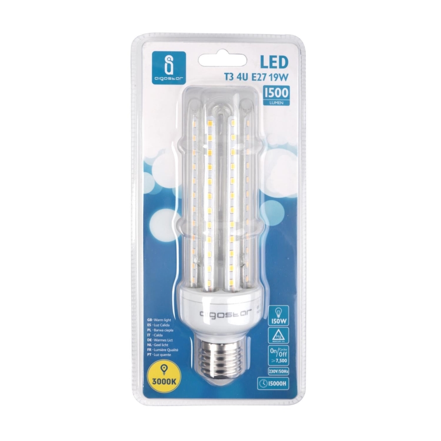 LED Żarówka E27/19W/230V 3000K - Aigostar