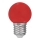 LED żarówka E27/1W/230V czerwona 5500-6500K