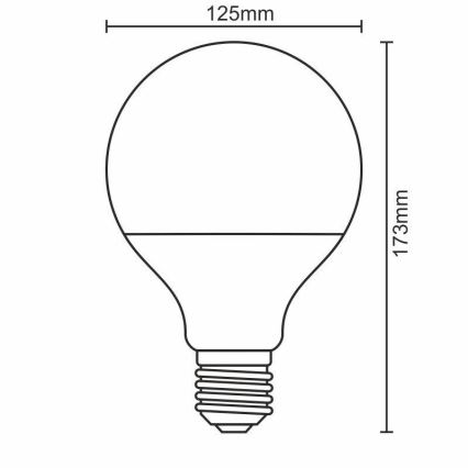 LED Żarówka E27/20W/165-265V 3000K