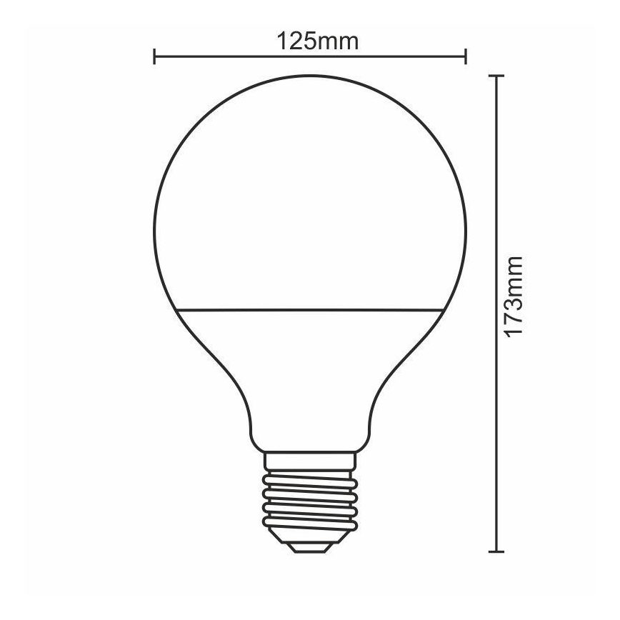 LED Żarówka E27/20W/165-265V 3000K