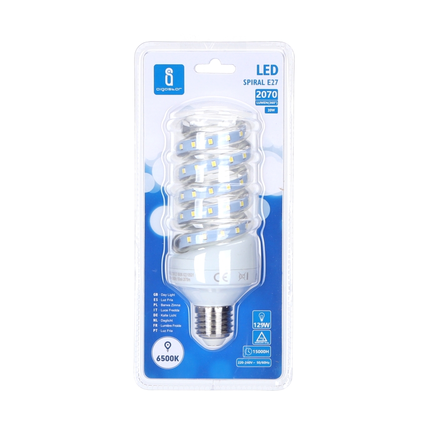 LED Żarówka E27/20W/230V 6500K - Aigostar