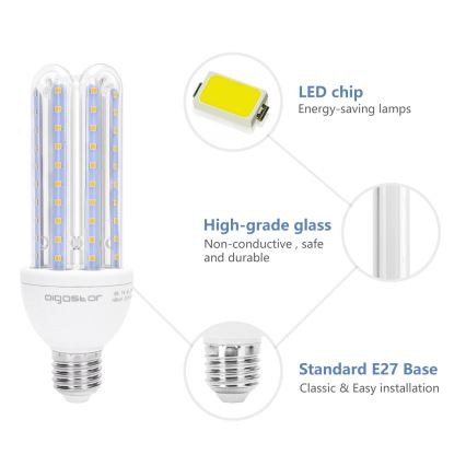 LED Żarówka E27/23W/230V 3000K - Aigostar