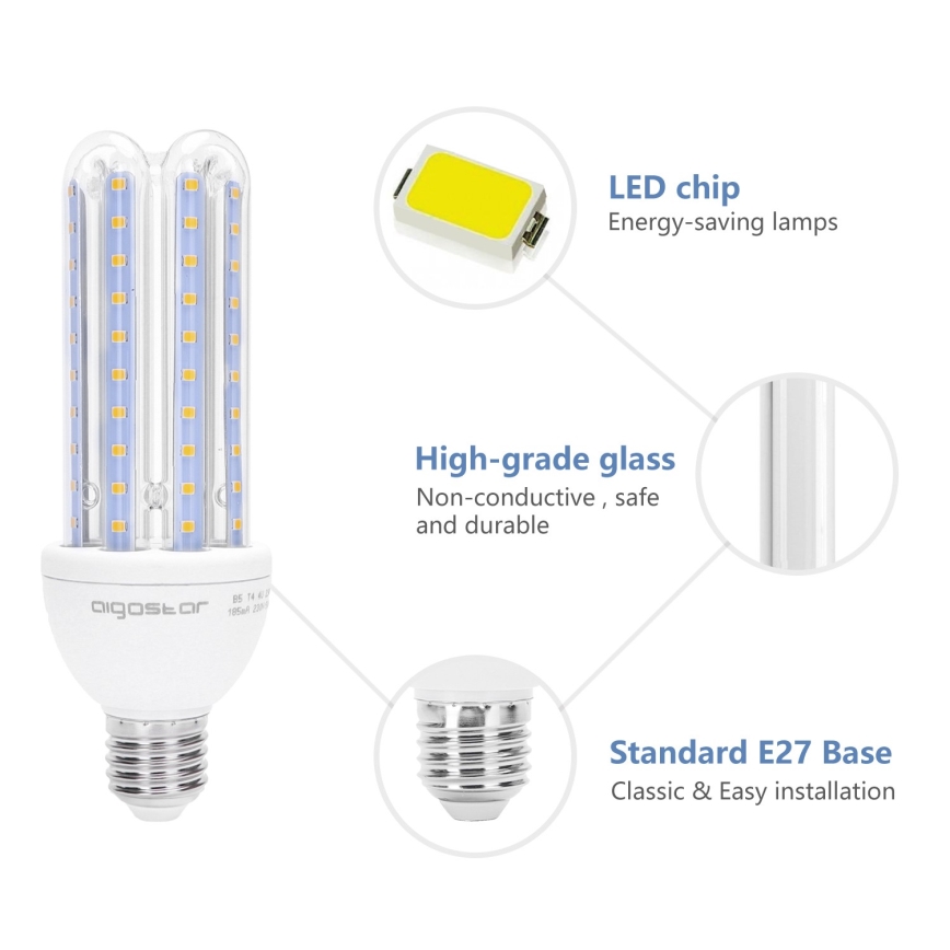 LED Żarówka E27/23W/230V 3000K - Aigostar