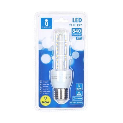 LED Żarówka E27/9W/230V 3000K - Aigostar