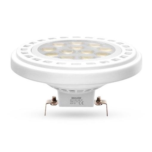 LED Żarówka ECOLINE AR111 G53/12W/12V 4000K 30° biała - Brilagi