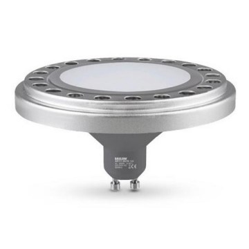 LED Żarówka ECOLINE AR111 GU10/12W/230V 3000K 120° srebrna - Brilagi