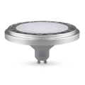 LED Żarówka ECOLINE AR111 GU10/15W/230V 3000K 120° srebrna - Brilagi