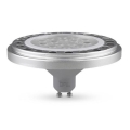 LED Żarówka ECOLINE AR111 GU10/15W/230V 3000K 30° srebrna - Brilagi