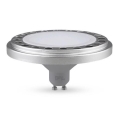 LED Żarówka ECOLINE AR111 GU10/15W/230V 4000K 120° srebrna - Brilagi