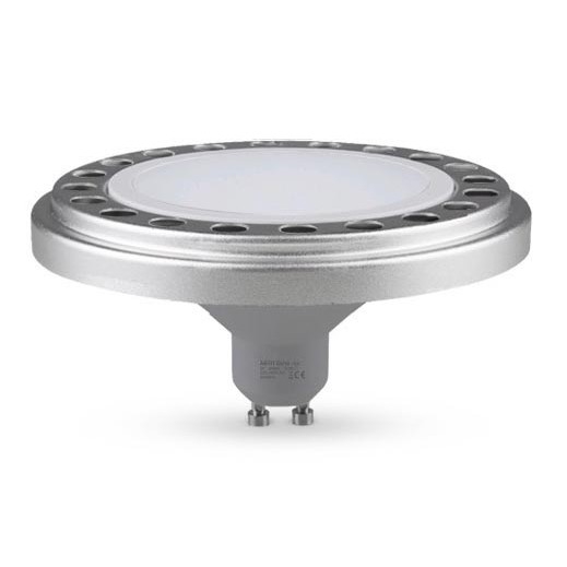 LED Żarówka ECOLINE AR111 GU10/15W/230V 4000K 120° srebrna - Brilagi