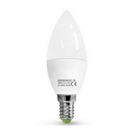 LED Żarówka ECOLINE C37 E14/7W/230V 3000K -  Brilagi