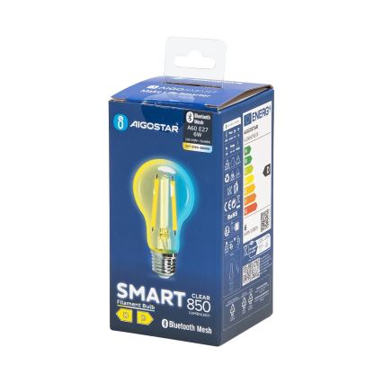 LED Żarówka ściemnialna FILAMENT MESH Smart A60 E27/6W/230V 2700-6500K - Aigostar