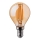 LED Żarówka FILAMENT AMBER P45 E14/4W/230V 2200K