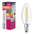 LED Żarówka FILAMENT B40 E14/4W/230V 2700K - Osram