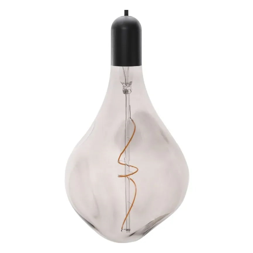 LED Żarówka FILAMENT BUMPED SMOKE ET160 E27/4W/230V 2000K