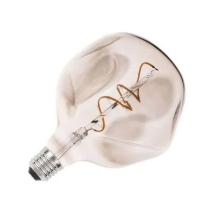 LED Żarówka FILAMENT BUMPED SMOKE G125 E27/4W/230V 2000K przydymiona