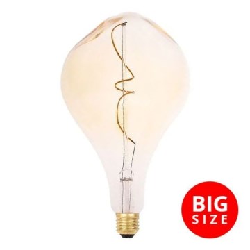 LED Żarówka FILAMENT BUMPED VINTAGE ET160 E27/4W/230V 2000K