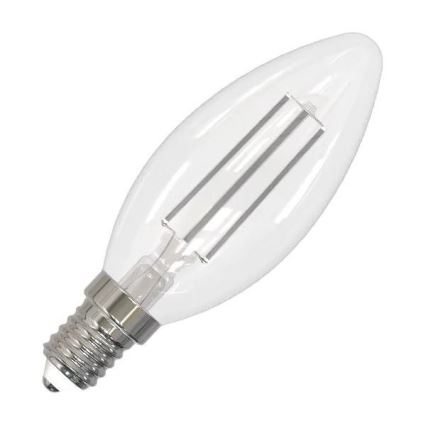 LED Żarówka WHITE FILAMENT C35 E14/4,5W/230V 3000K