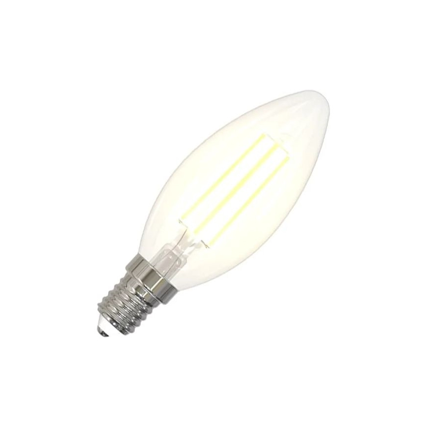 LED Żarówka WHITE FILAMENT C35 E14/4,5W/230V 3000K