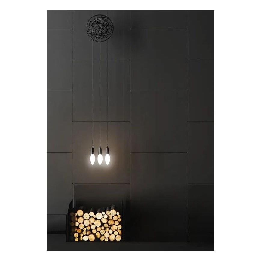 LED Żarówka WHITE FILAMENT C35 E14/4,5W/230V 4000K
