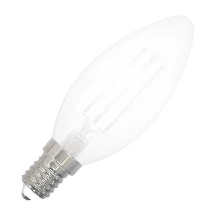 LED Żarówka WHITE FILAMENT C35 E14/4,5W/230V 4000K