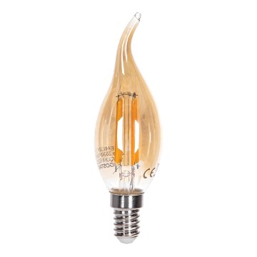 LED Żarówka FILAMENT C35 E14/4W/230V 2200K - Aigostar