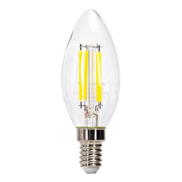 LED Żarówka FILAMENT C35 E14/8W/230V 6500K - Aigostar