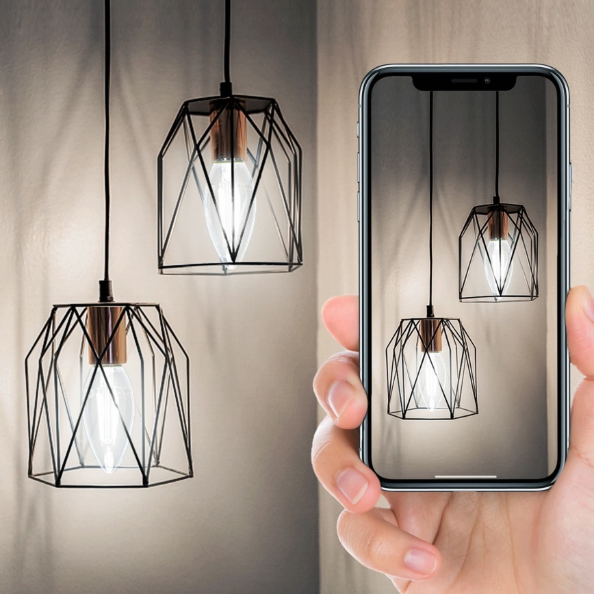 LED Żarówka FILAMENT C35 E14/8W/230V 6500K - Aigostar