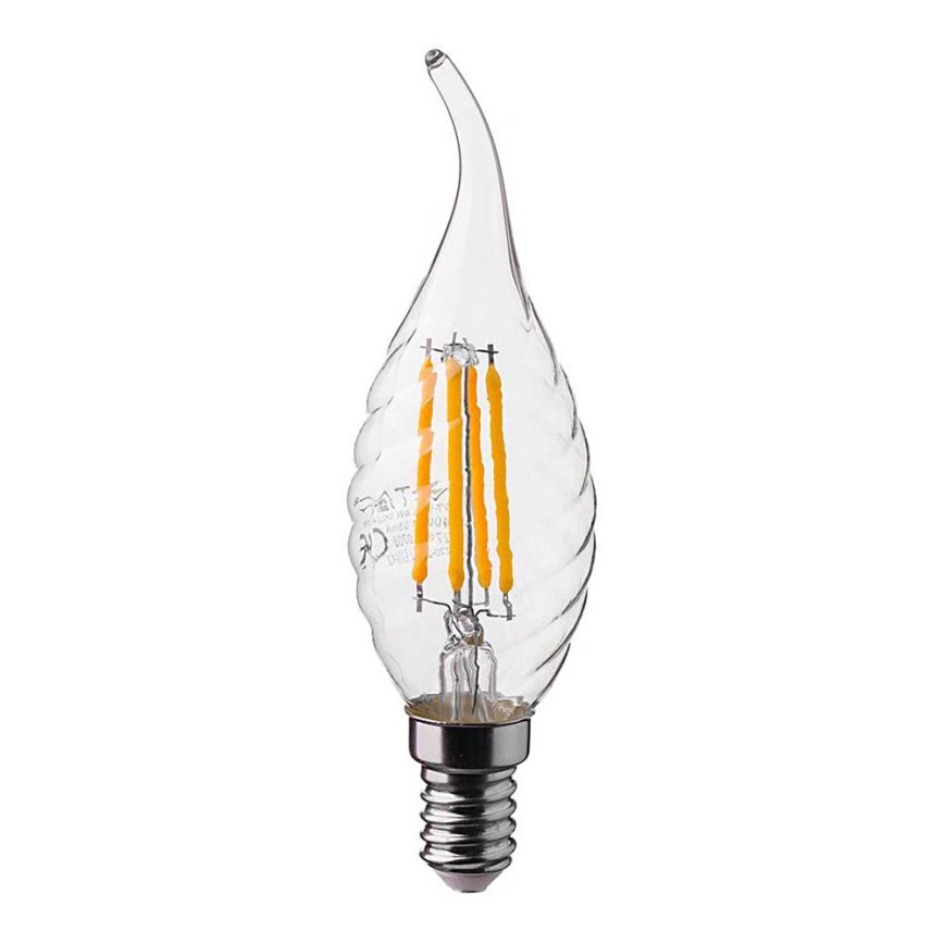 LED Żarówka FILAMENT E14/4W/230V 4000K