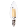 LED Żarówka FILAMENT E14/4W/230V 6500K