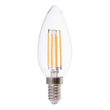 LED Żarówka FILAMENT E14/4W/230V 6500K