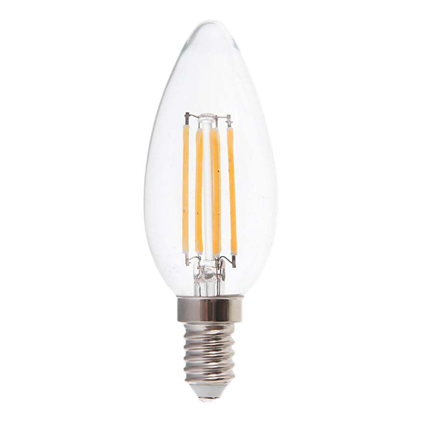 LED Żarówka FILAMENT E14/4W/230V 6500K