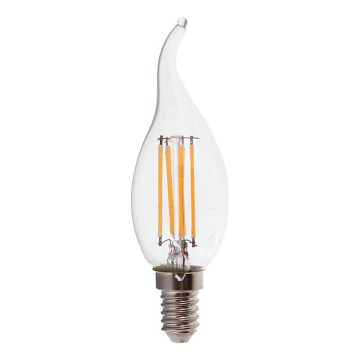 LED Żarówka FILAMENT E14/4W/230V 6500K