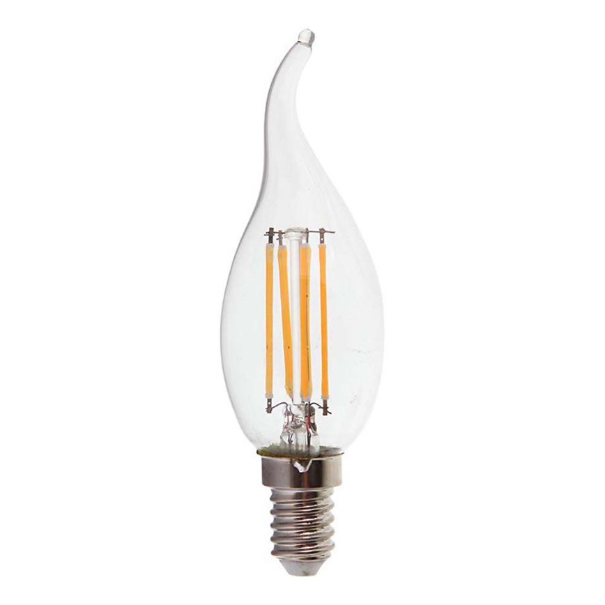 LED Żarówka FILAMENT E14/4W/230V 6500K