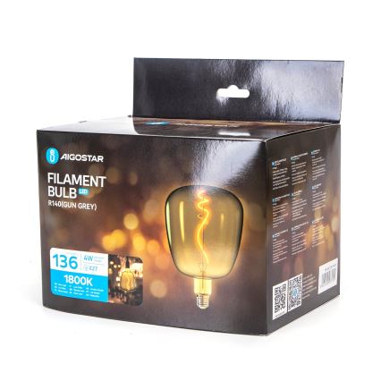 LED Żarówka FILAMENT E27/4W/230V 1800K - Aigostar