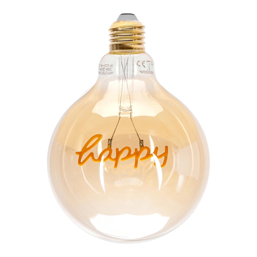 LED Żarówka FILAMENT E27/4W/230V 1800K happy - Aigostar