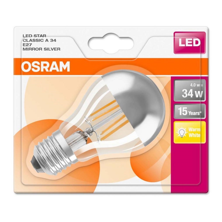 LED Żarówka FILAMENT E27/4W/230V 2700K - Osram